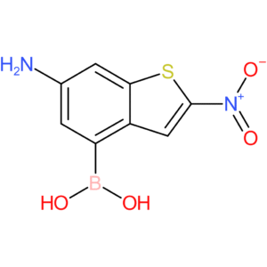 6-amino-2-nitrobenzothiophene-4-boronic acid