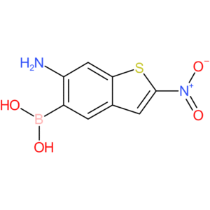 6-amino-2-nitrobenzothiophene-5-boronic acid