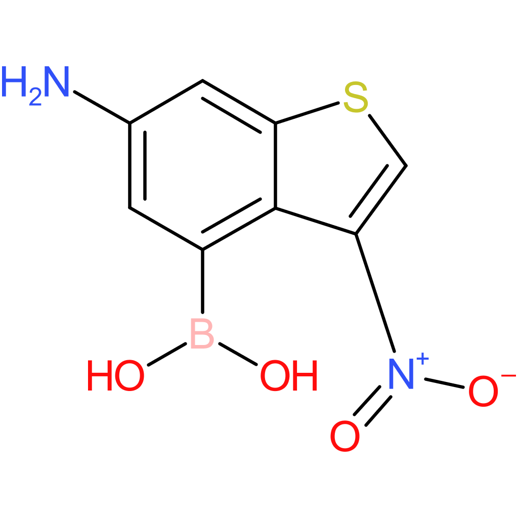 6-amino-3-nitrobenzothiophene-4-boronic acid