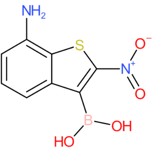 7-amino-2-nitrobenzothiophene-3-boronic acid
