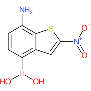 7-amino-2-nitrobenzothiophene-4-boronic acid