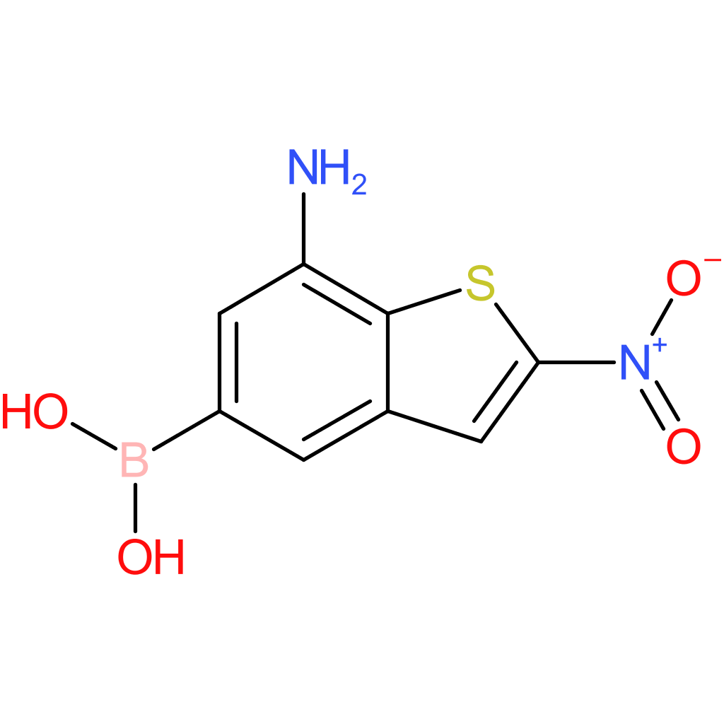 7-amino-2-nitrobenzothiophene-5-boronic acid