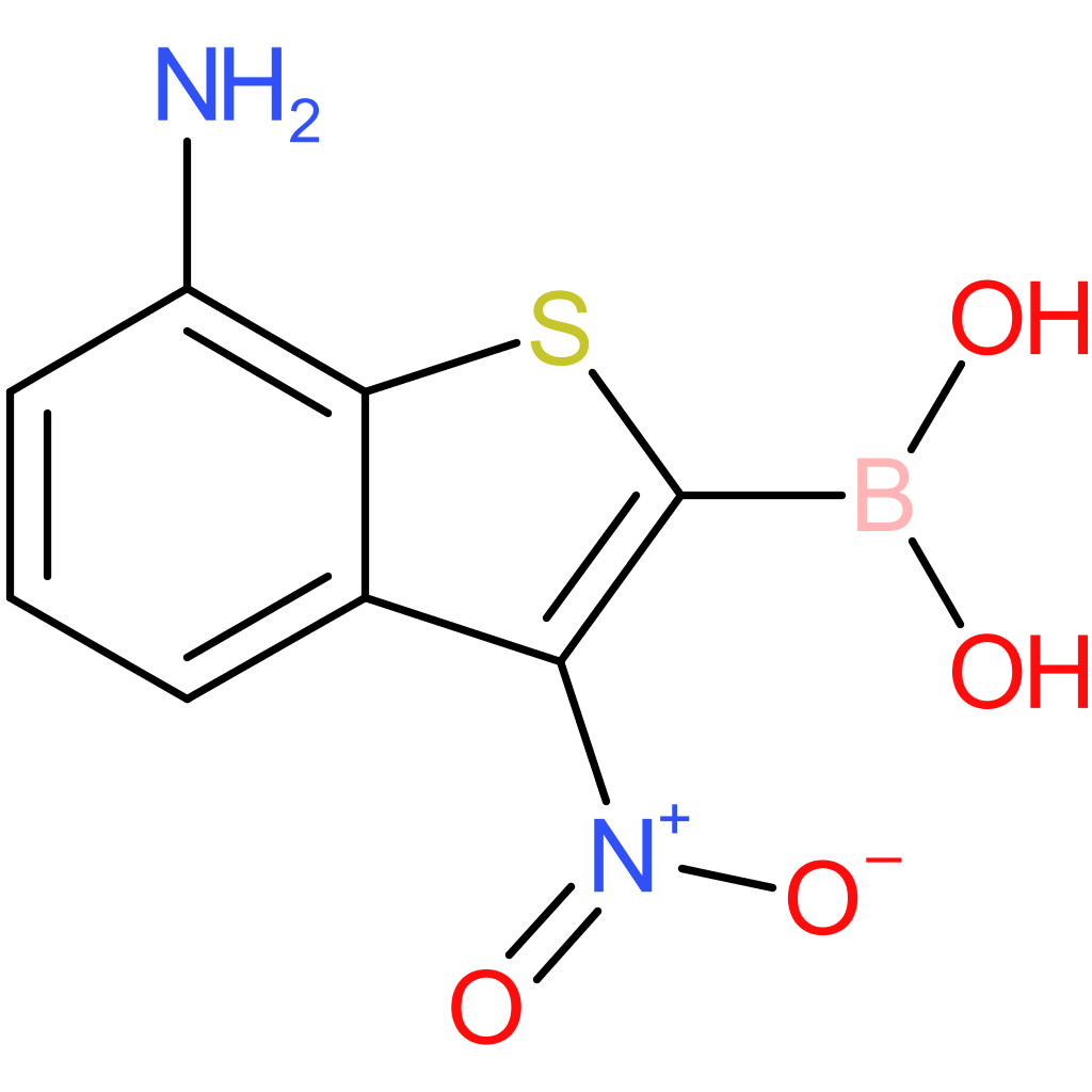 7-amino-3-nitrobenzothiophene-2-boronic acid