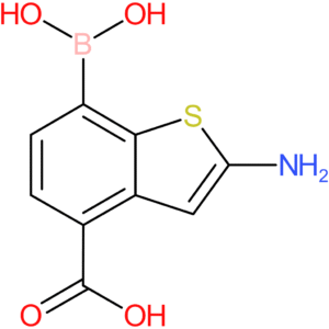 2-amino-4-carboxybenzothiophene-7-boronic acid