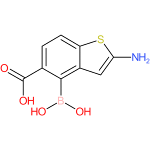 2-amino-5-carboxybenzothiophene-4-boronic acid