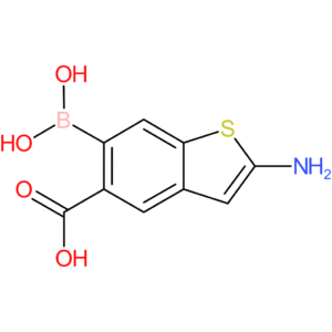 2-amino-5-carboxybenzothiophene-6-boronic acid