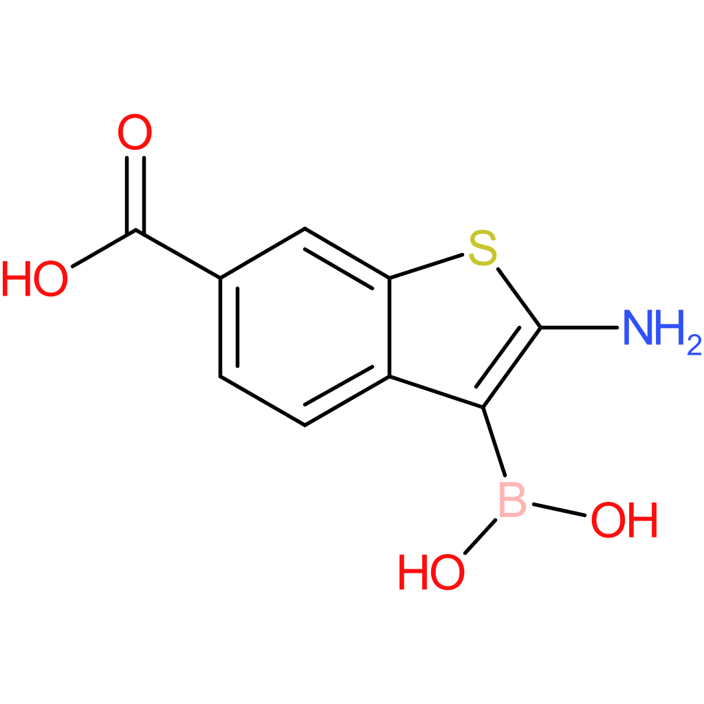 2-amino-6-carboxybenzothiophene-3-boronic acid
