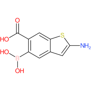 2-amino-6-carboxybenzothiophene-5-boronic acid