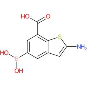 2-amino-7-carboxybenzothiophene-5-boronic acid
