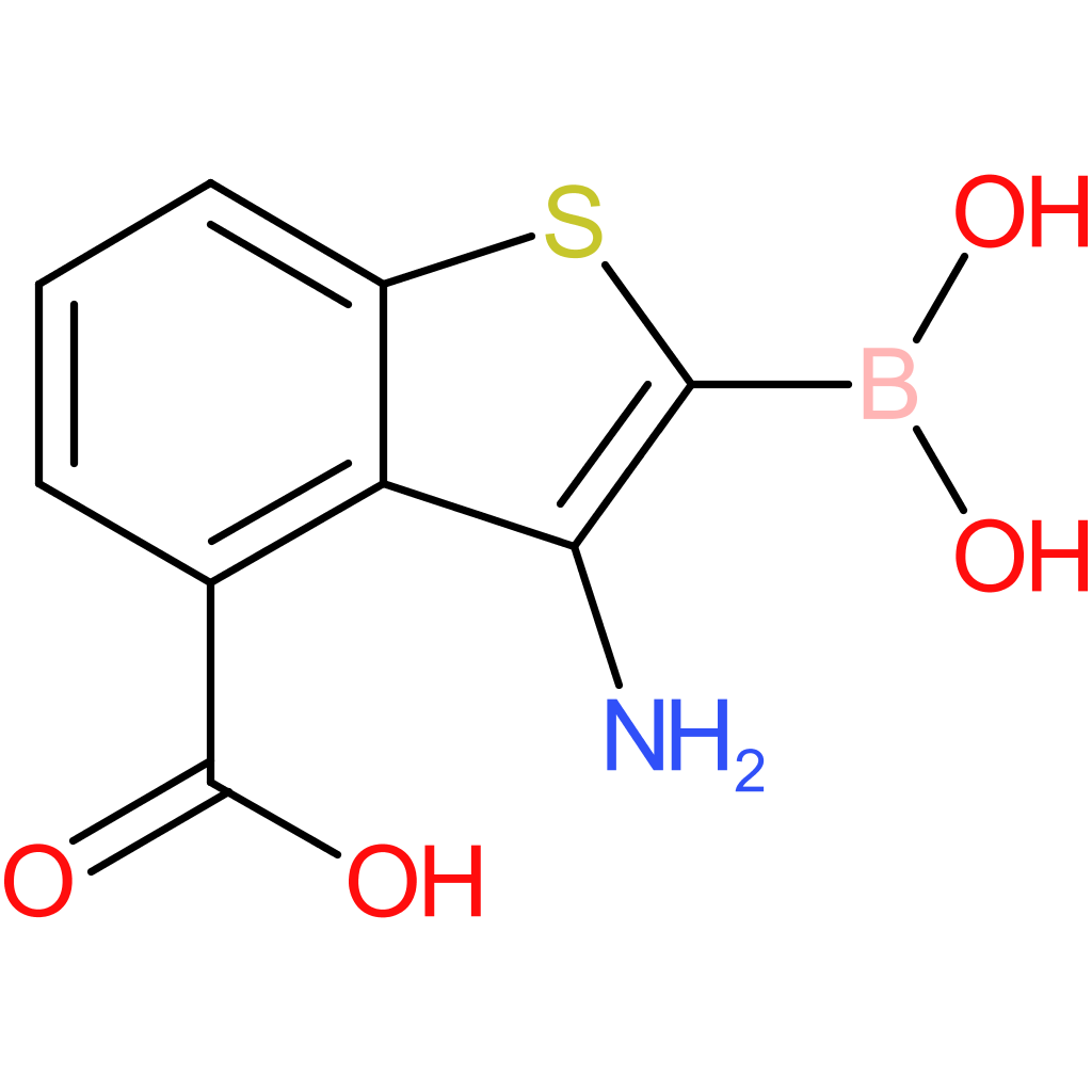 3-amino-4-carboxybenzothiophene-2-boronic acid