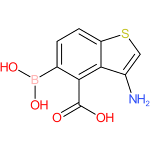 3-amino-4-carboxybenzothiophene-5-boronic acid