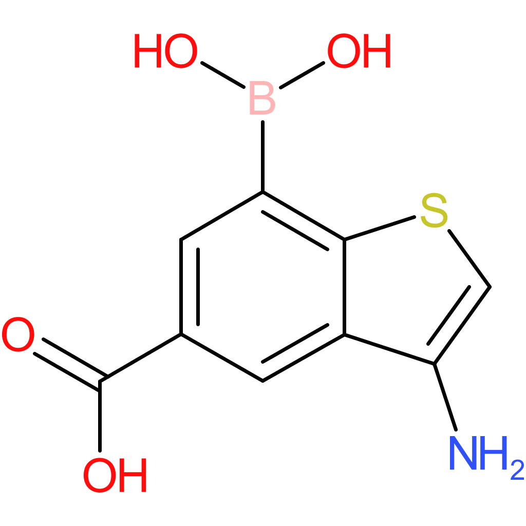 3-amino-5-carboxybenzothiophene-7-boronic acid
