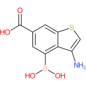 3-amino-6-carboxybenzothiophene-4-boronic acid