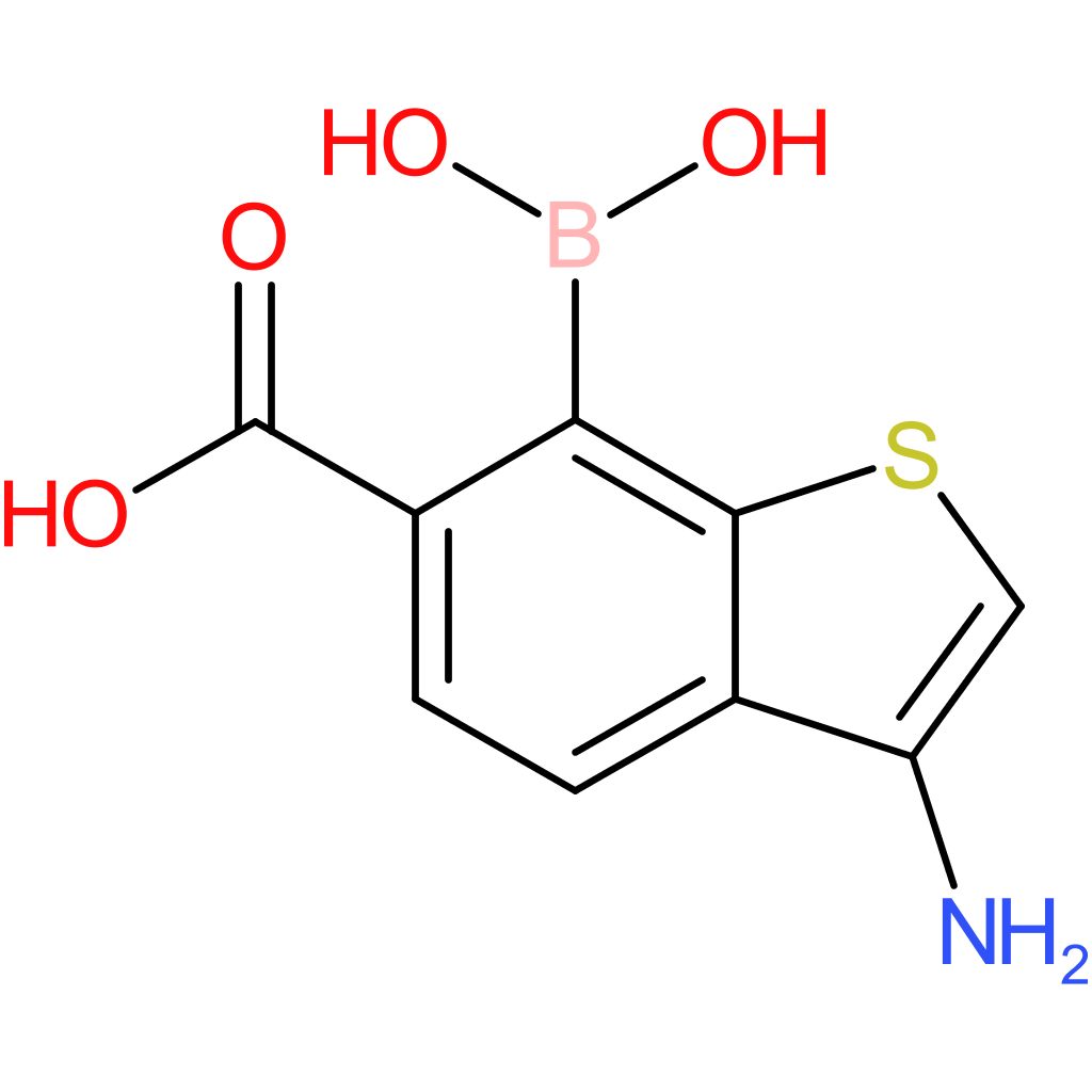 3-amino-6-carboxybenzothiophene-7-boronic acid