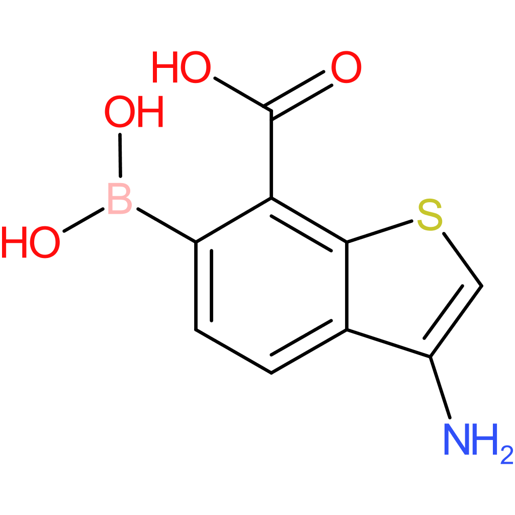 3-amino-7-carboxybenzothiophene-6-boronic acid