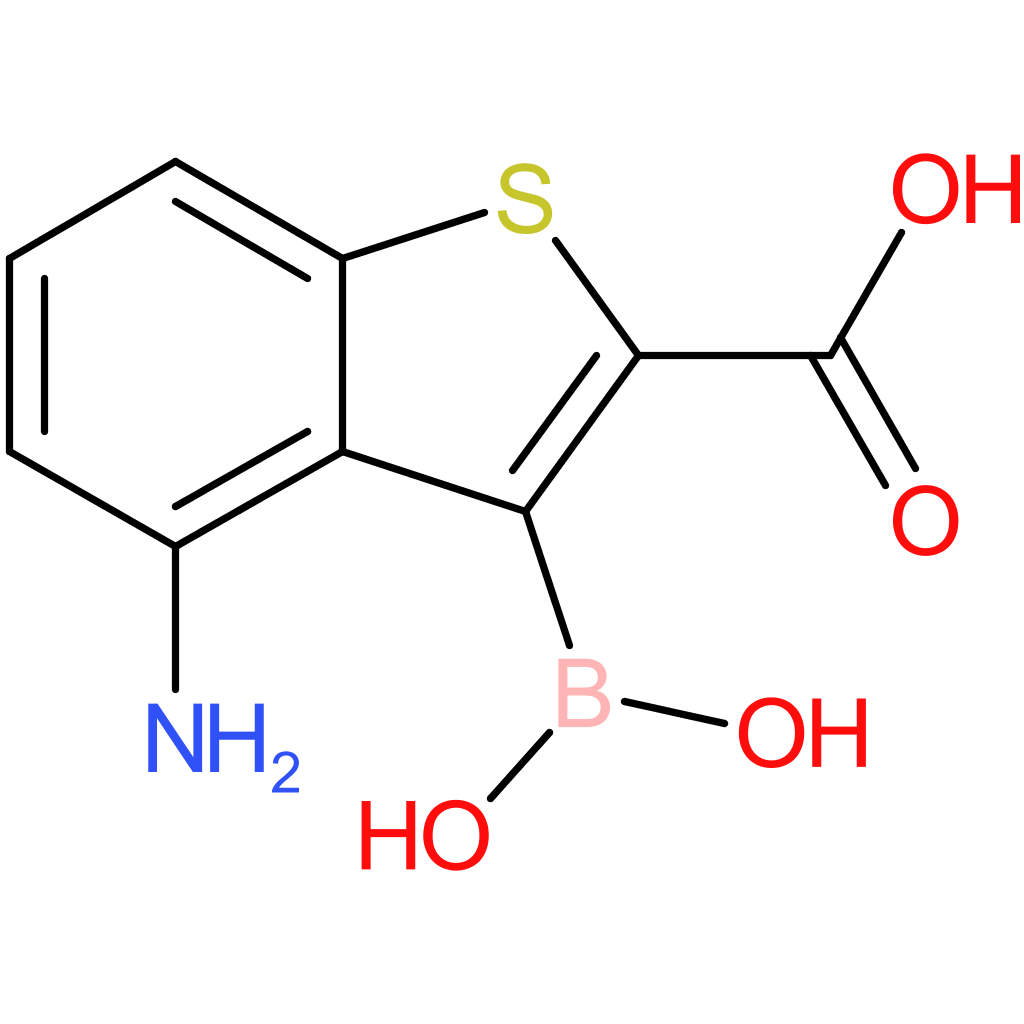 4-amino-2-carboxybenzothiophene-3-boronic acid