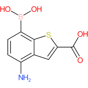 4-amino-2-carboxybenzothiophene-7-boronic acid