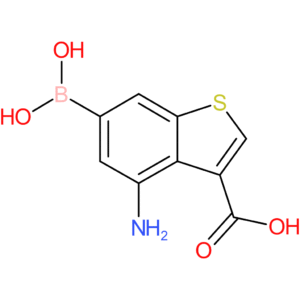 4-amino-3-carboxybenzothiophene-6-boronic acid