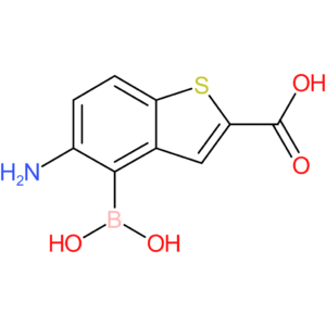 5-amino-2-carboxybenzothiophene-4-boronic acid