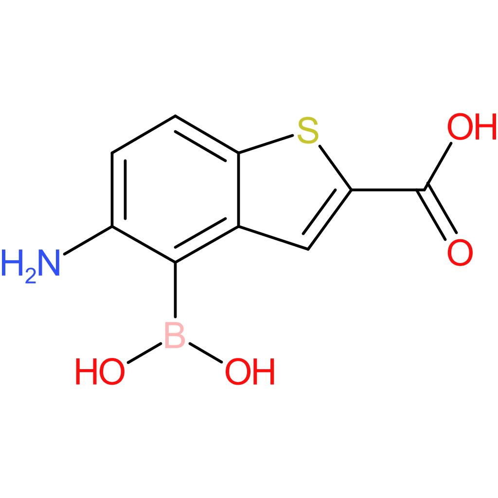 5-amino-2-carboxybenzothiophene-4-boronic acid