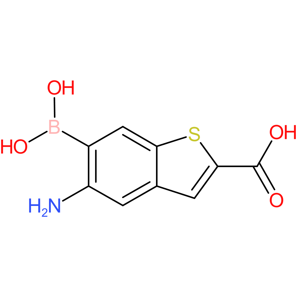 5-amino-2-carboxybenzothiophene-6-boronic acid