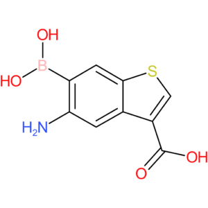 5-amino-3-carboxybenzothiophene-6-boronic acid