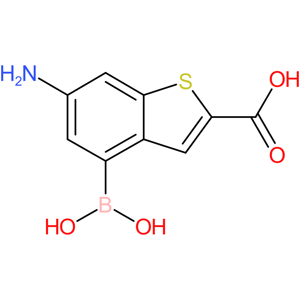 6-amino-2-carboxybenzothiophene-4-boronic acid