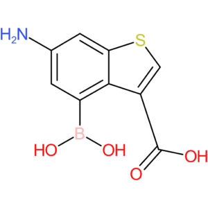 6-amino-3-carboxybenzothiophene-4-boronic acid