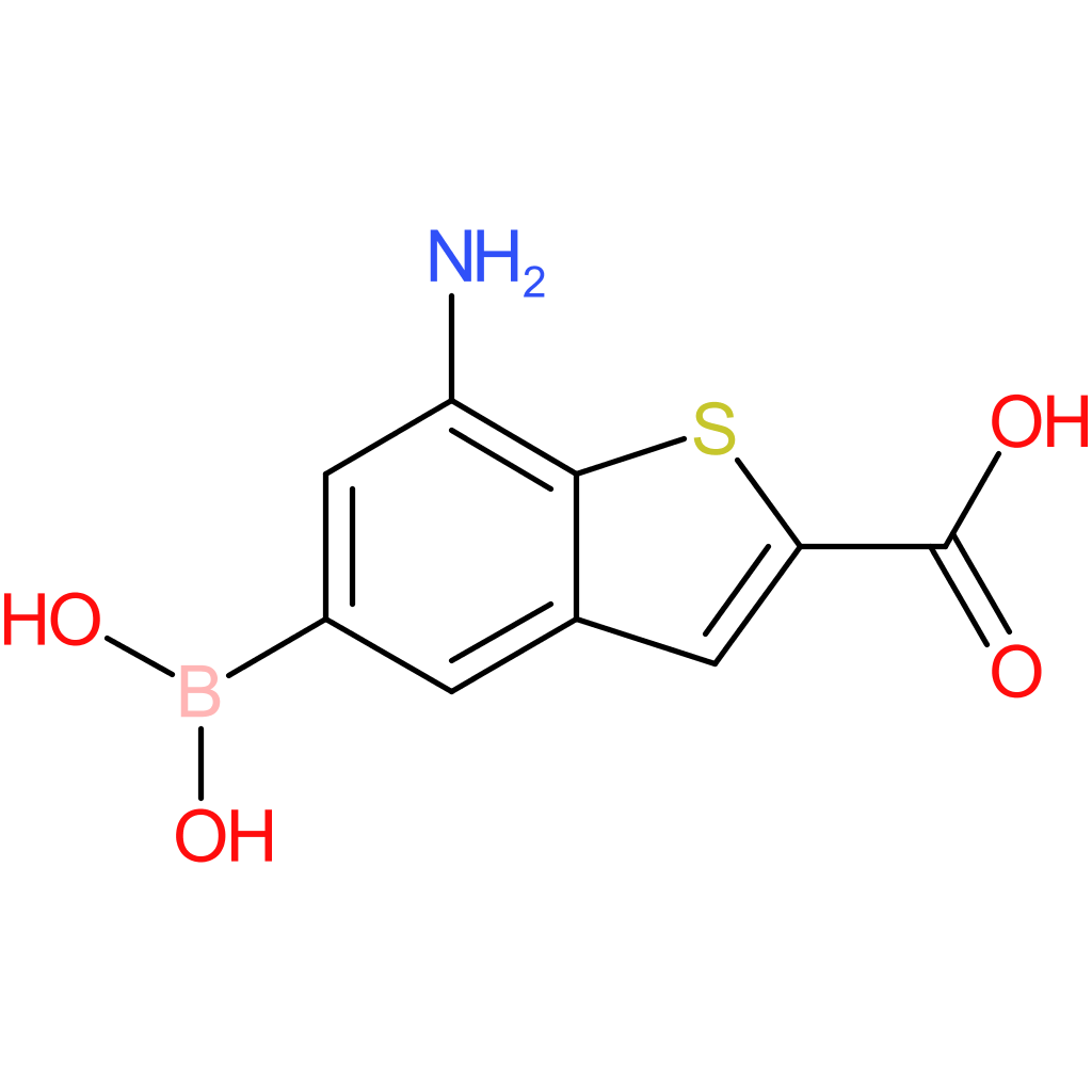 7-amino-2-carboxybenzothiophene-5-boronic acid