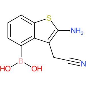 2-amino-4-boronobenzothiophene-3-acetonitrile