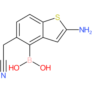 2-amino-4-boronobenzothiophene-5-acetonitrile