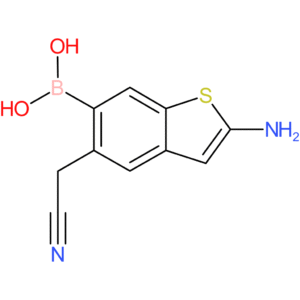 2-amino-6-boronobenzothiophene-5-acetonitrile