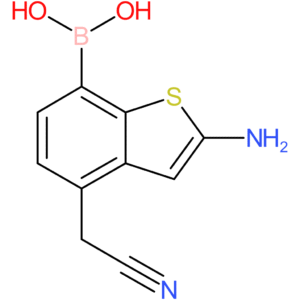 2-amino-7-boronobenzothiophene-4-acetonitrile