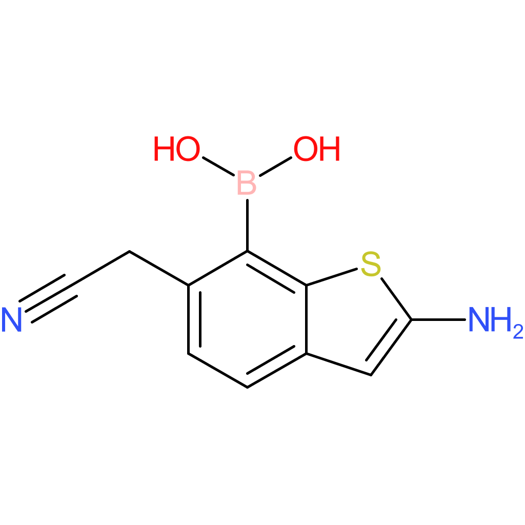 2-amino-7-boronobenzothiophene-6-acetonitrile