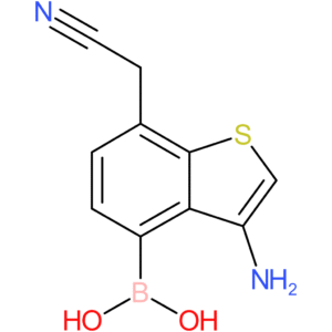 3-amino-4-boronobenzothiophene-7-acetonitrile