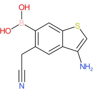 3-amino-6-boronobenzothiophene-5-acetonitrile