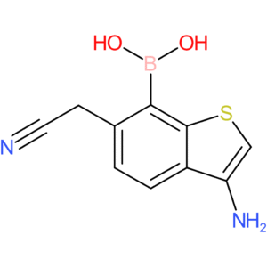 3-amino-7-boronobenzothiophene-6-acetonitrile