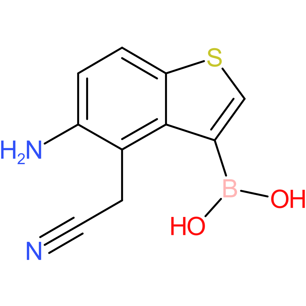 5-amino-3-boronobenzothiophene-4-acetonitrile