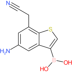5-amino-3-boronobenzothiophene-7-acetonitrile