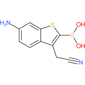 6-amino-2-boronobenzothiophene-3-acetonitrile