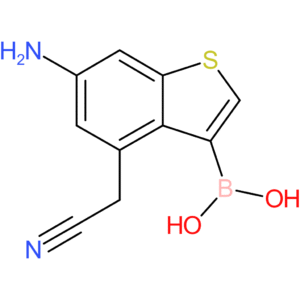 6-amino-3-boronobenzothiophene-4-acetonitrile