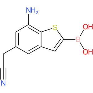 7-amino-2-boronobenzothiophene-5-acetonitrile