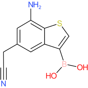 7-amino-3-boronobenzothiophene-5-acetonitrile