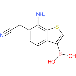 7-amino-3-boronobenzothiophene-6-acetonitrile
