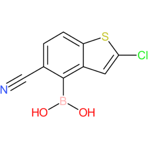2-chloro-5-cyanobenzothiophene-4-boronic acid