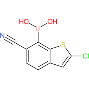 2-chloro-6-cyanobenzothiophene-7-boronic acid