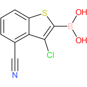 3-chloro-4-cyanobenzothiophene-2-boronic acid