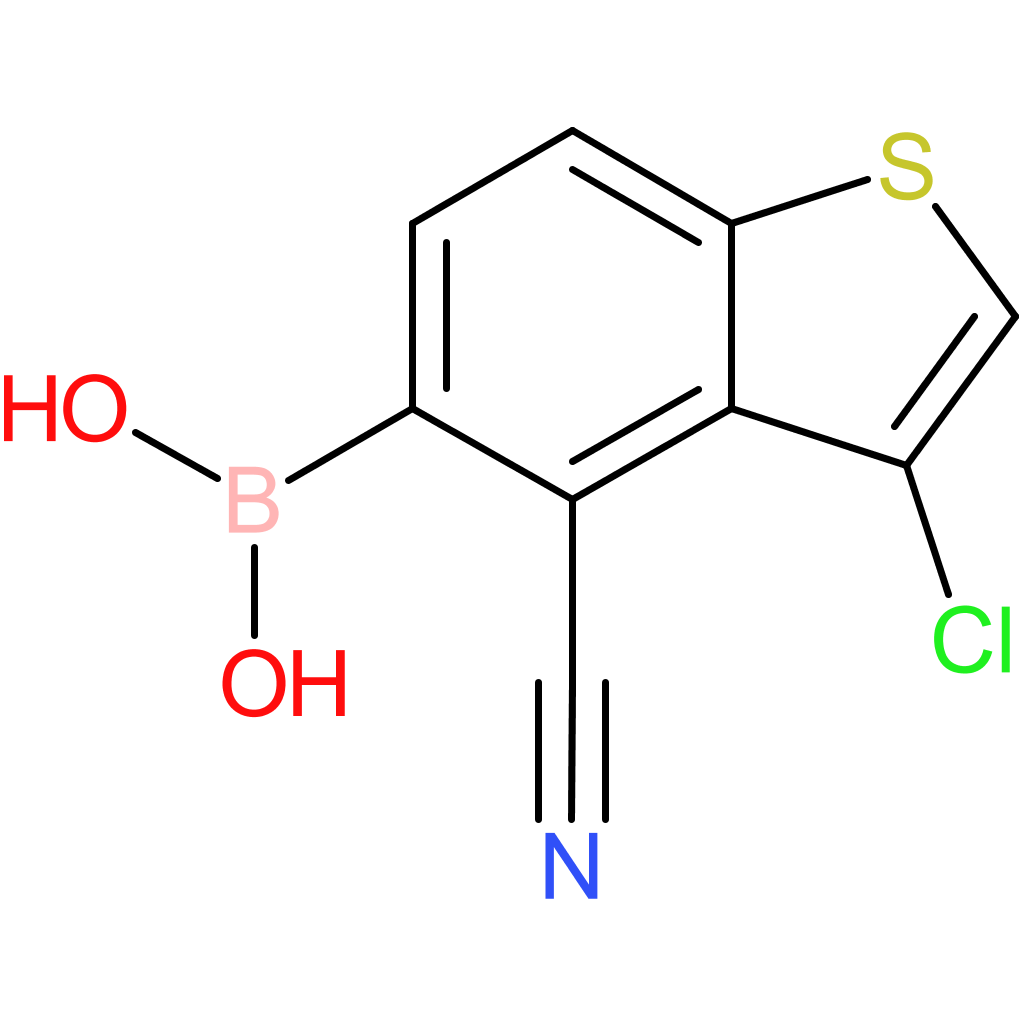 3-chloro-4-cyanobenzothiophene-5-boronic acid