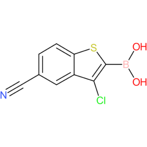 3-chloro-5-cyanobenzothiophene-2-boronic acid