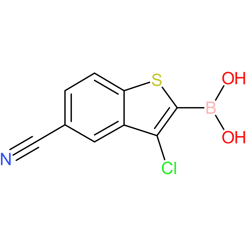 3-chloro-5-cyanobenzothiophene-2-boronic acid